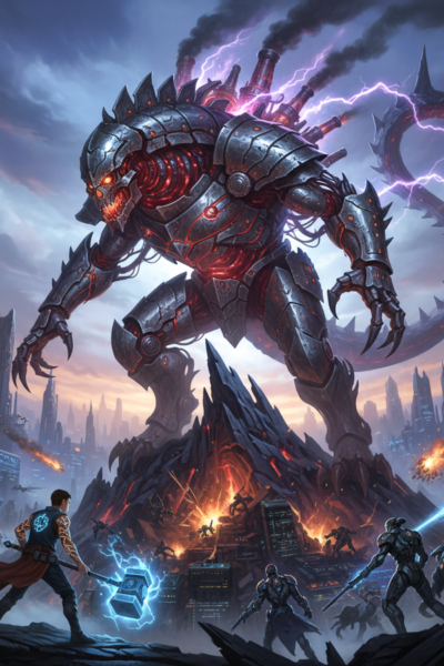 Heavy Metal [ A Monster Evolution LitRPG ] Cover