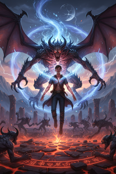 Self-Summon [Demon Summoning/Evolution LitRPG] Cover