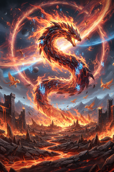 What? Did I Just Reincarnate As A Flame? [A Flame Monster Evolution LitRPG] Cover