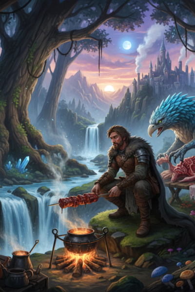 Wild Gourmet: A Hunt-and-Cook Progression Adventure Cover