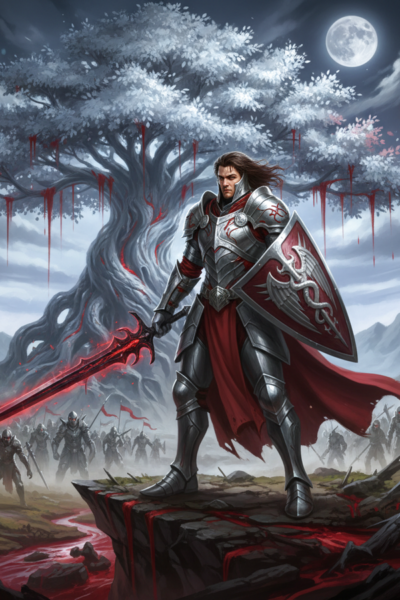 Sanguine and Silver Cover