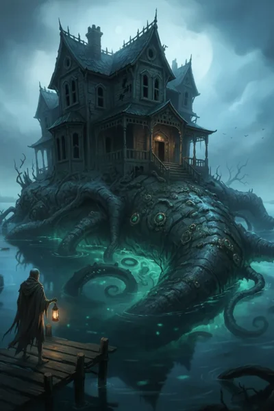 The House Beneath Stillwater Cover