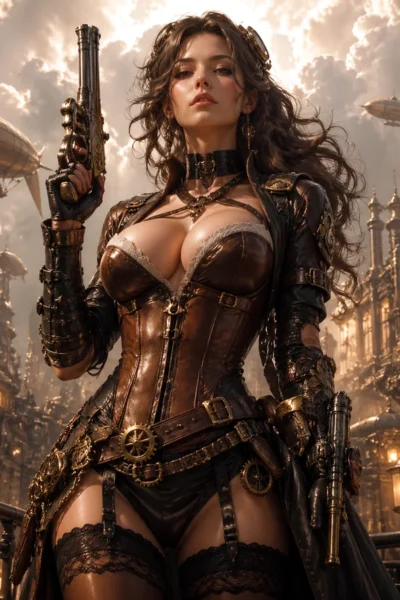 Sexy Steampunk Babes: Chapter Seventy Two Cover