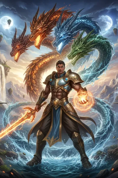 Five Element Overlord: I Can Upgrade Everything! Cover