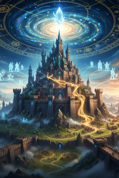 Reincarnated as a Castle! (LitRPG, Kingdom Building, Progression) Cover