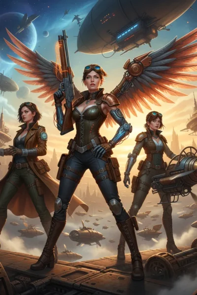 Sexy Steampunk Babes: Chapter Sixty Eight Cover