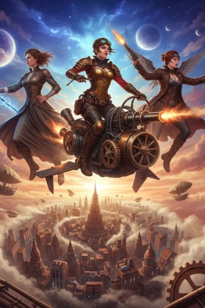 Sexy Steampunk Babes: Chapter Sixty Nine Cover