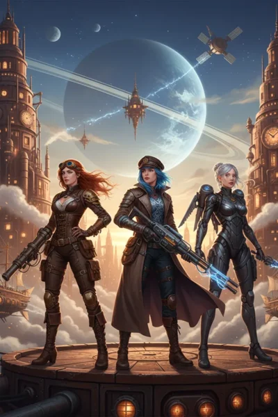 Sexy Steampunk Babes: Chapter Seventy One Cover