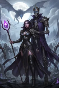 Cover of Goth Mommy, Bone Daddy: Life’s a lich, Then you die