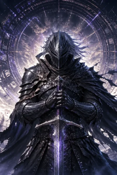 Time Cursed Knight [Time Loop • Post Apoc] Cover