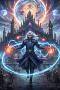 Cover of The God of Magic: Archmage Academy [OP MC, LitRPG]