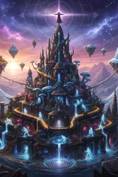 I Built This City [LitRPG, Lateral Progression, City Builder, Multiple Bodies] Cover