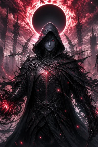 Death’s Disciple [LitRPG Sys Apoc, OP Anti-Hero/Villain MC] Cover