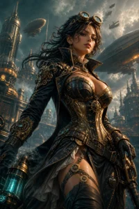 Cover of Sexy Steampunk Babes: Chapter Seventy Six