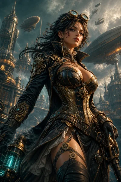 Sexy Steampunk Babes: Chapter Seventy Six Cover