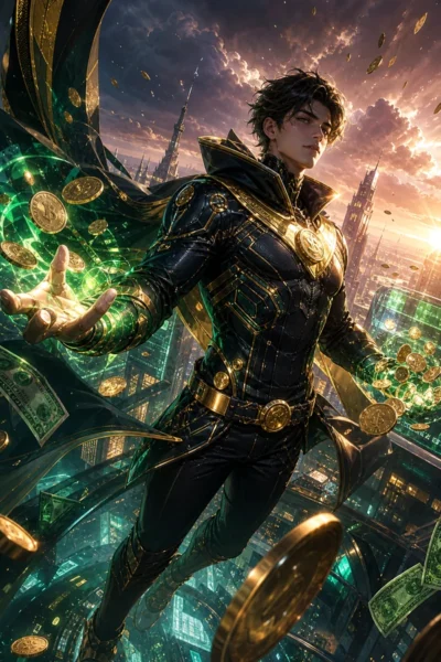 Moneymaker [Superhero Academy LitRPG] Cover