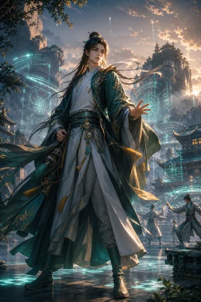 Mediocre Master: I Can See Your Hidden Potential! (A Xianxia Sect-Building LitRPG) Cover
