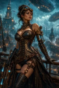 Cover of Sexy Steampunk Babes: Chapter Seventy Seven
