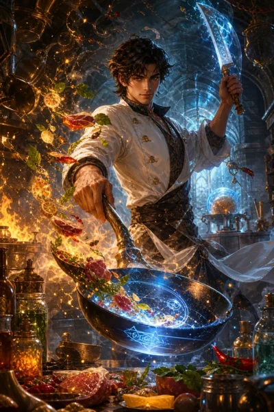 Arcane Chef [Book 1 Stubbing in 4 days] Cover