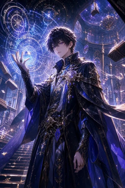 Quiet Life Of The Mute Archmage (OP Archmage/ Academy/ LITRPG/ Mute MC) Cover