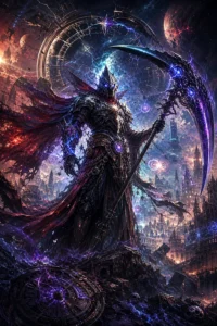 Cover of The Doomsday Reaver [LitRPG , isekai, Progression Fantasy through all of time]