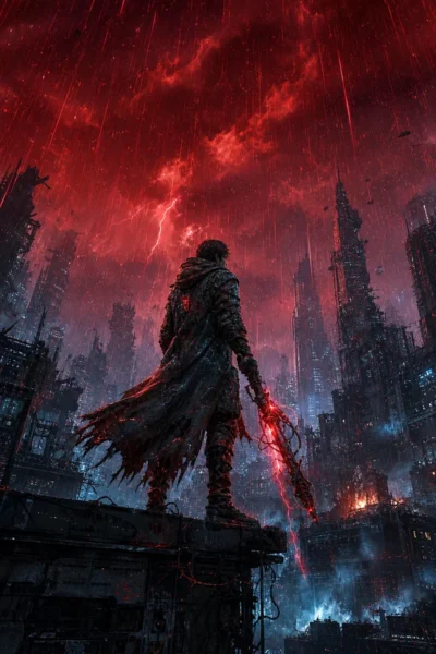 When the Red Rain Falls Cover